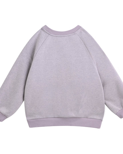 kids atelier mimi tutu Purple Love Poodle Sweatshirt