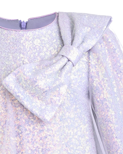 kids atelier mimi tutu Lavender Dorelia Sparkle Tulle Dress