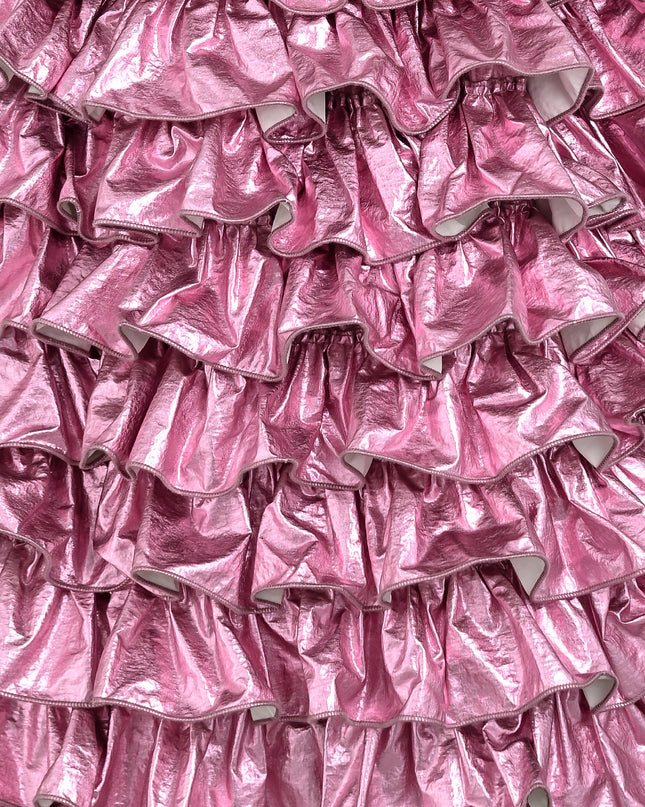 kids atelier mimi tutu Pink Valeriane Tiered Ruffle Dress