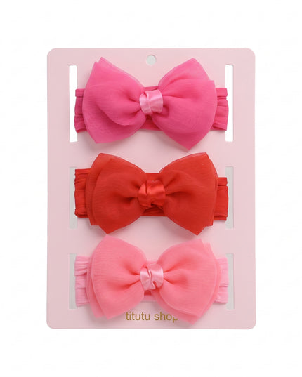 kids atelier mimi tutu Sheer Knot Bow Headband