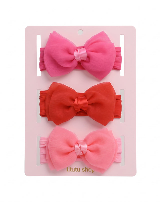 kids atelier mimi tutu Sheer Knot Bow Headband