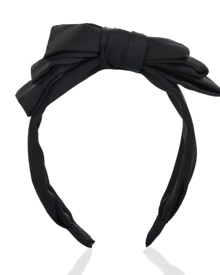 kids atelier mimi tutu Classic Satin Bow Headband