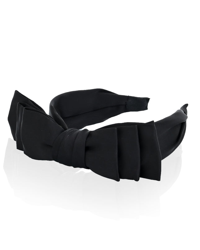 kids atelier mimi tutu Classic Satin Bow Headband