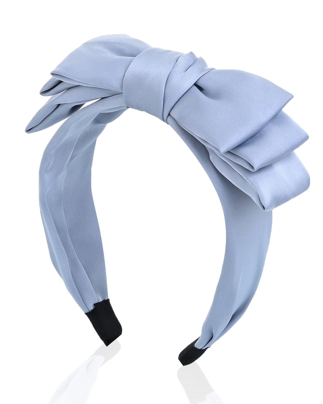 kids atelier mimi tutu Classic Satin Bow Headband