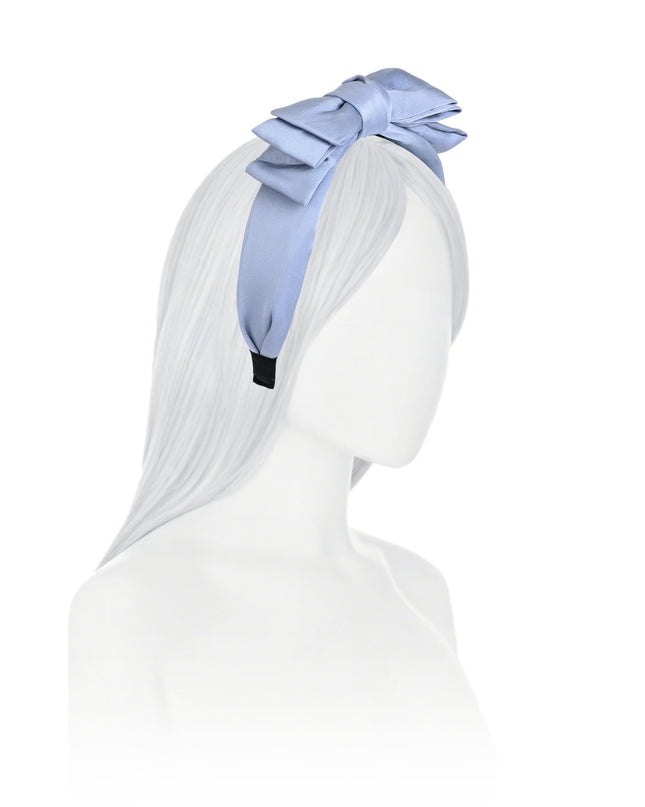 kids atelier mimi tutu Classic Satin Bow Headband