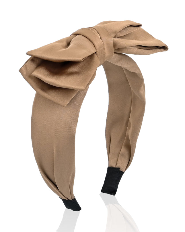 kids atelier mimi tutu Classic Satin Bow Headband