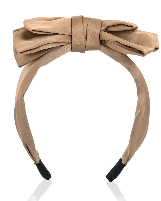 kids atelier mimi tutu Classic Satin Bow Headband