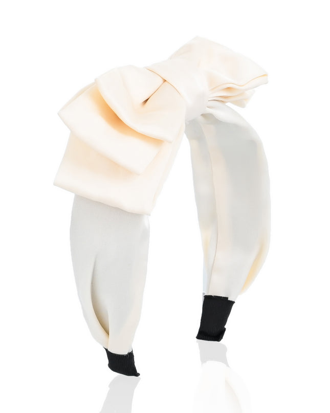 kids atelier mimi tutu Classic Satin Bow Headband