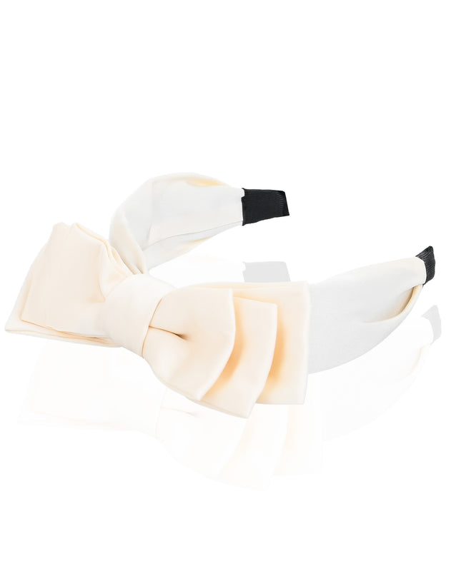 kids atelier mimi tutu Classic Satin Bow Headband