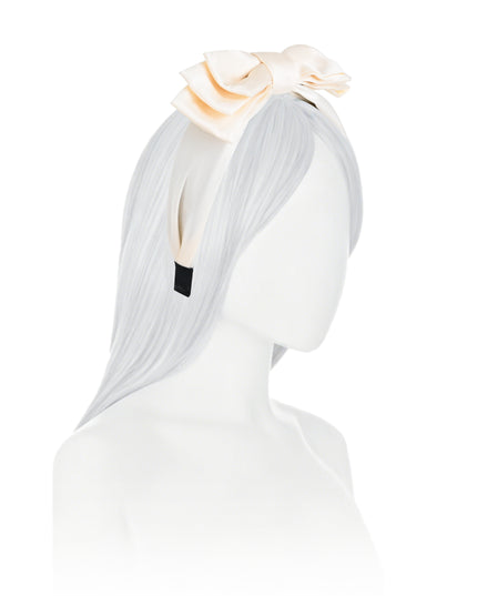 kids atelier mimi tutu Classic Satin Bow Headband
