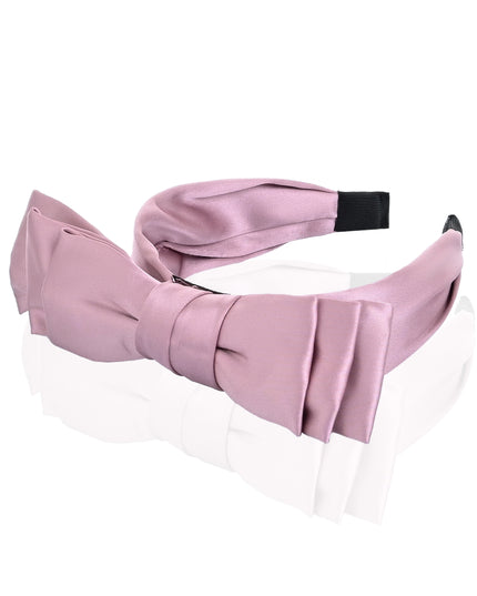 kids atelier mimi tutu Classic Satin Bow Headband