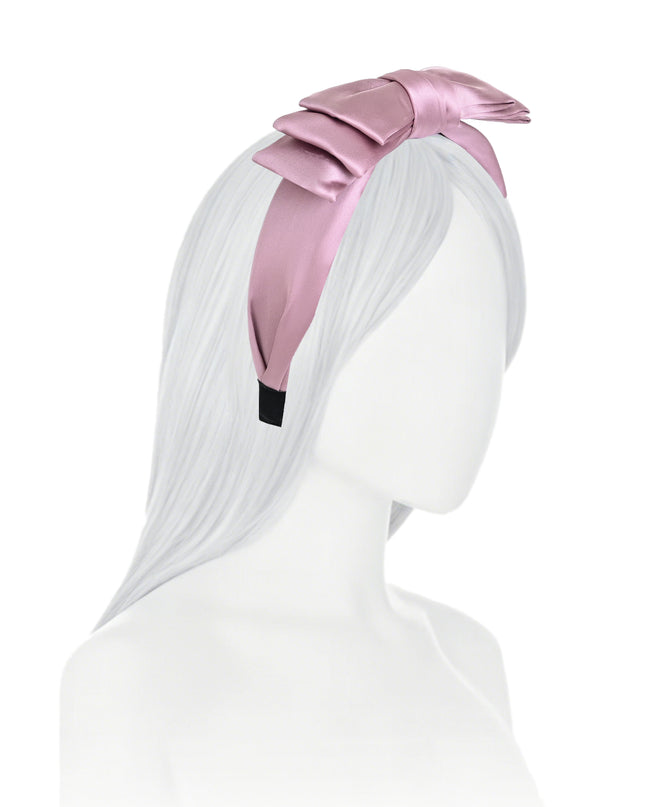 kids atelier mimi tutu Classic Satin Bow Headband