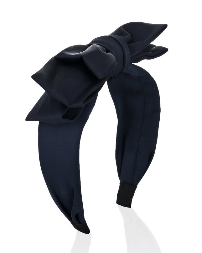 kids atelier mimi tutu Classic Satin Bow Headband