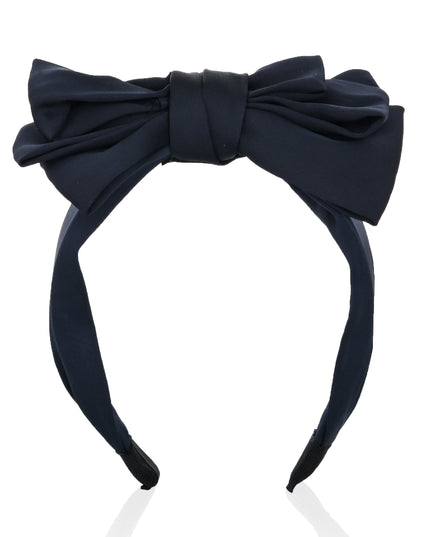 kids atelier mimi tutu Classic Satin Bow Headband