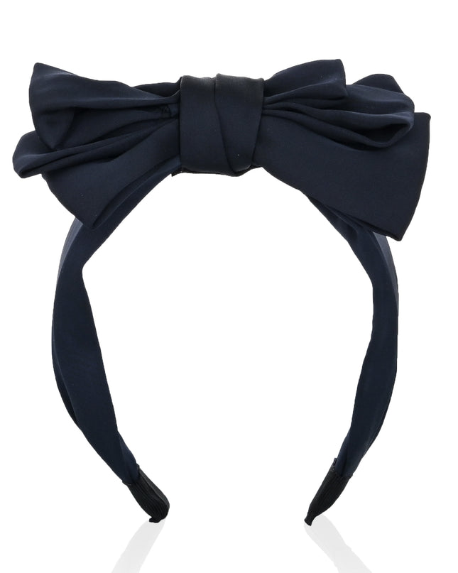 kids atelier mimi tutu Classic Satin Bow Headband