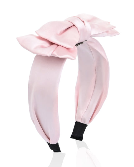kids atelier mimi tutu Classic Satin Bow Headband
