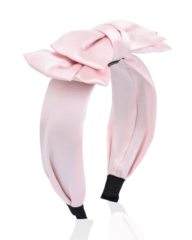 kids atelier mimi tutu Classic Satin Bow Headband
