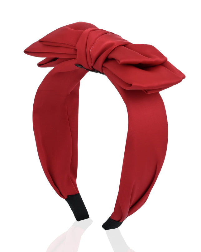 kids atelier mimi tutu Classic Satin Bow Headband