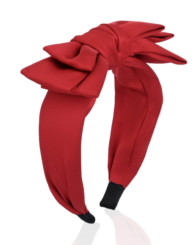 kids atelier mimi tutu Classic Satin Bow Headband