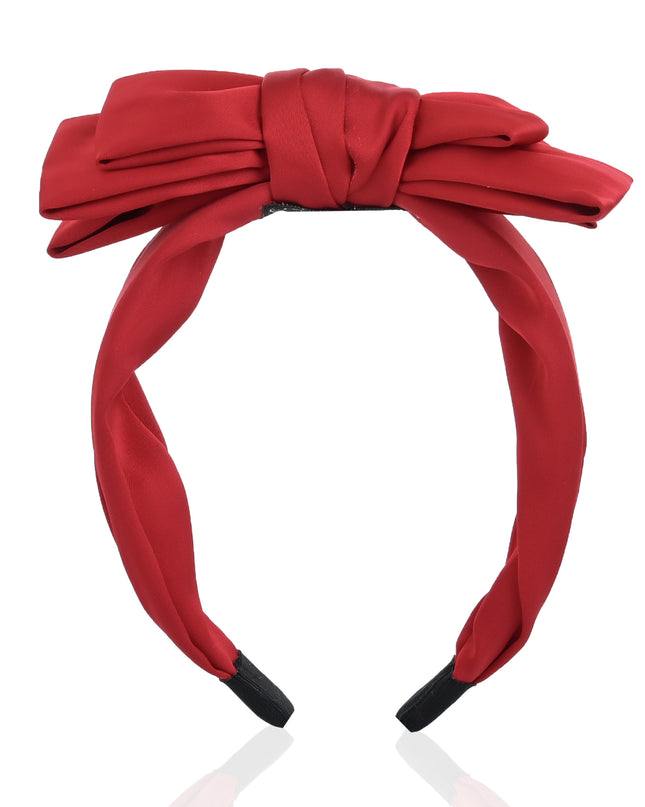 kids atelier mimi tutu Classic Satin Bow Headband