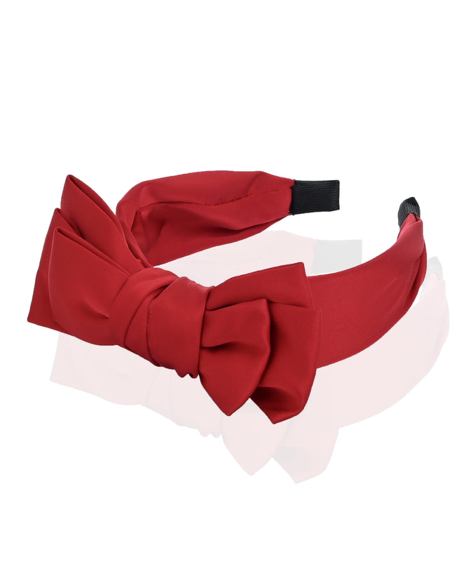 kids atelier mimi tutu Classic Satin Bow Headband