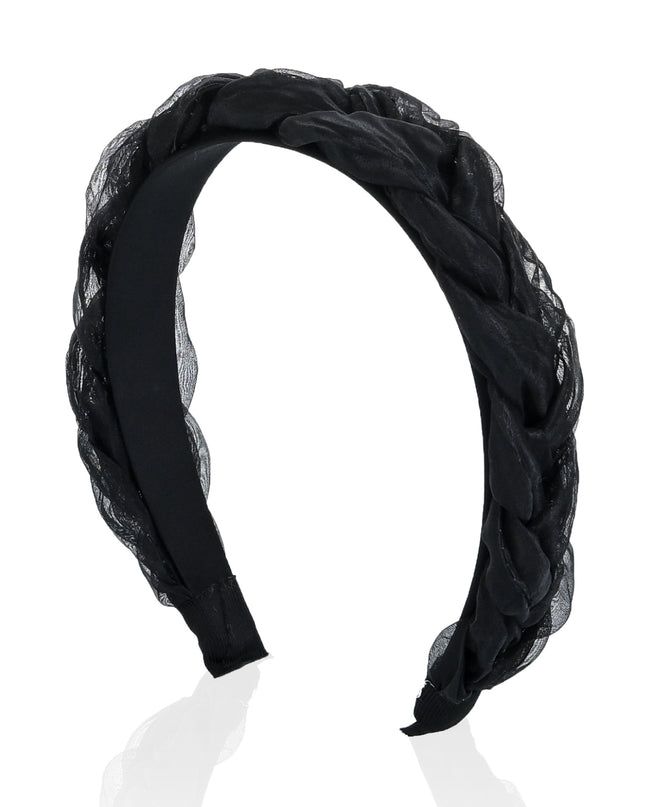 kids atelier mimi tutu Braided Sheer Headband