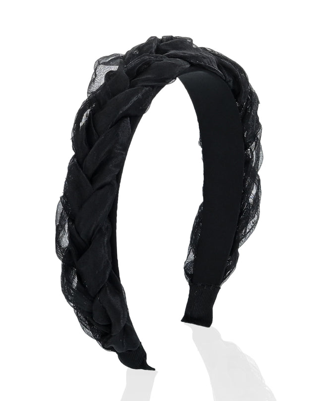 kids atelier mimi tutu Braided Sheer Headband