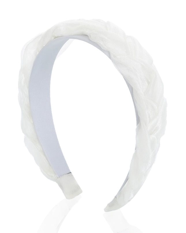 kids atelier mimi tutu Braided Sheer Headband