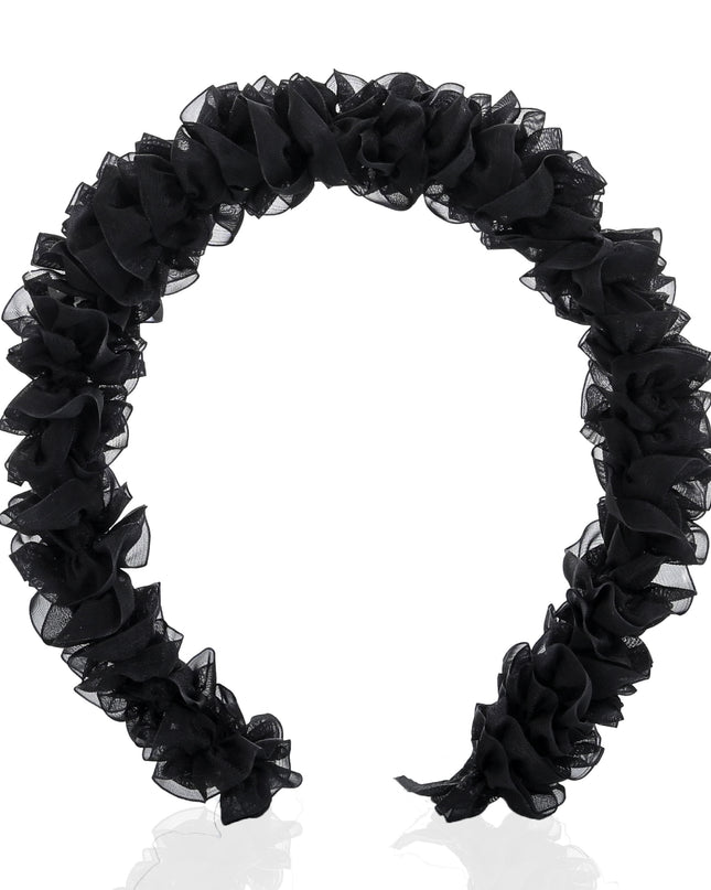 kids atelier mimi tutu Ruffled Sheer Headband