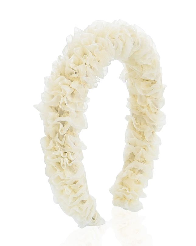 kids atelier mimi tutu Ruffled Sheer Headband