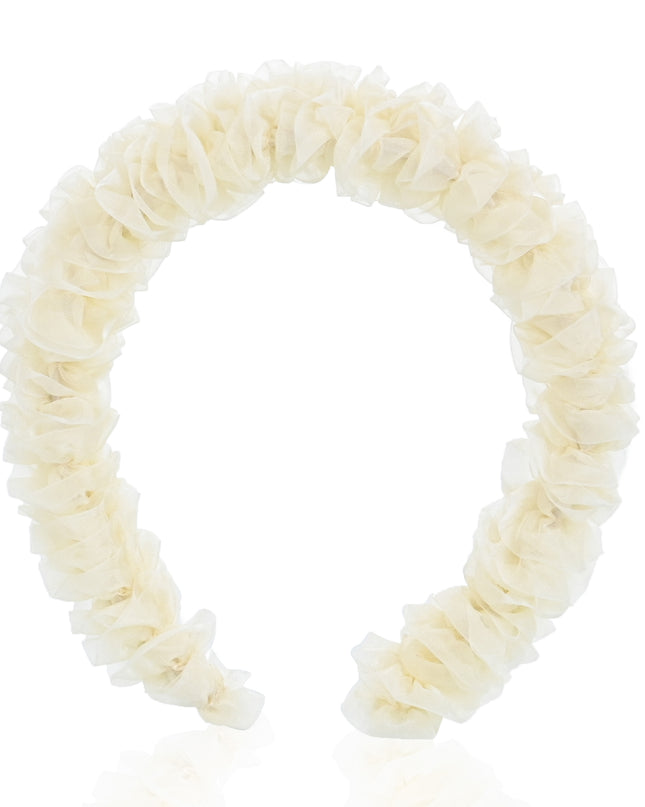 kids atelier mimi tutu Ruffled Sheer Headband