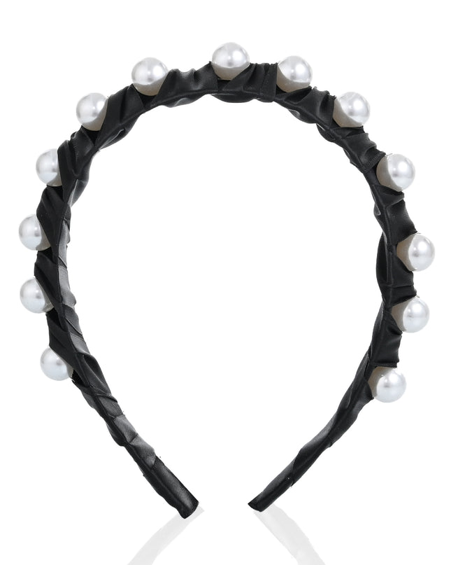kids atelier mimi tutu Pearl Accent Headband