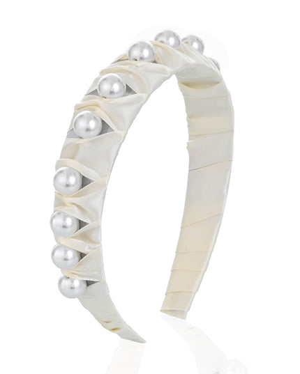 kids atelier mimi tutu Pearl Accent Headband