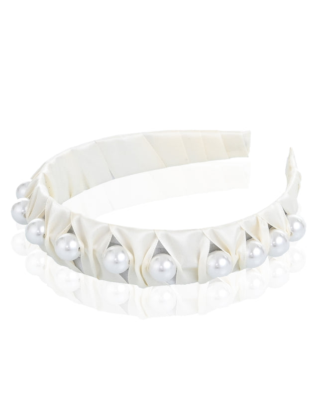 kids atelier mimi tutu Pearl Accent Headband