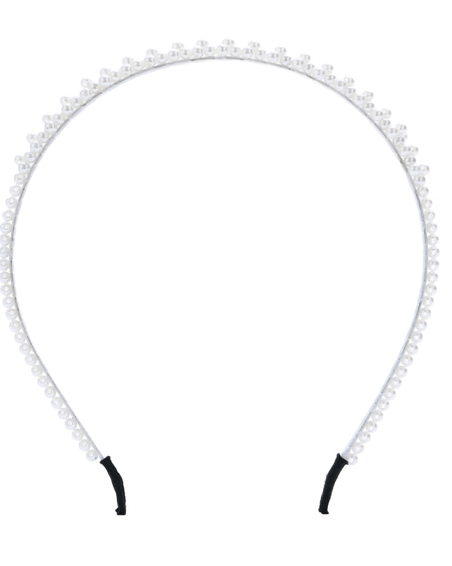 kids atelier mimi tutu Pearl Double-Row Headband