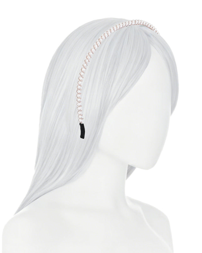 kids atelier mimi tutu Pearl Double-Row Headband
