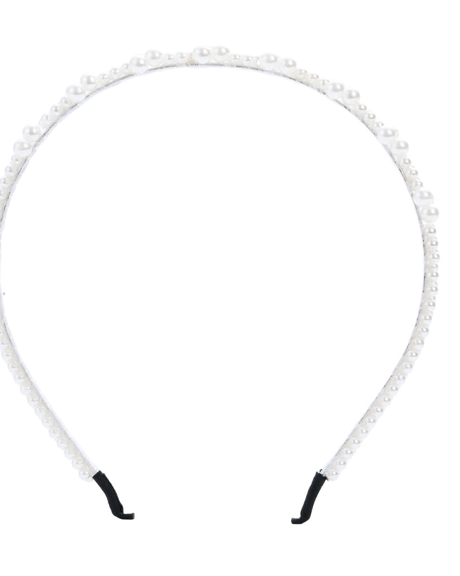 kids atelier mimi tutu Pearl Double-Row Headband