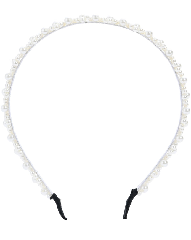 kids atelier mimi tutu Pearl Double-Row Headband