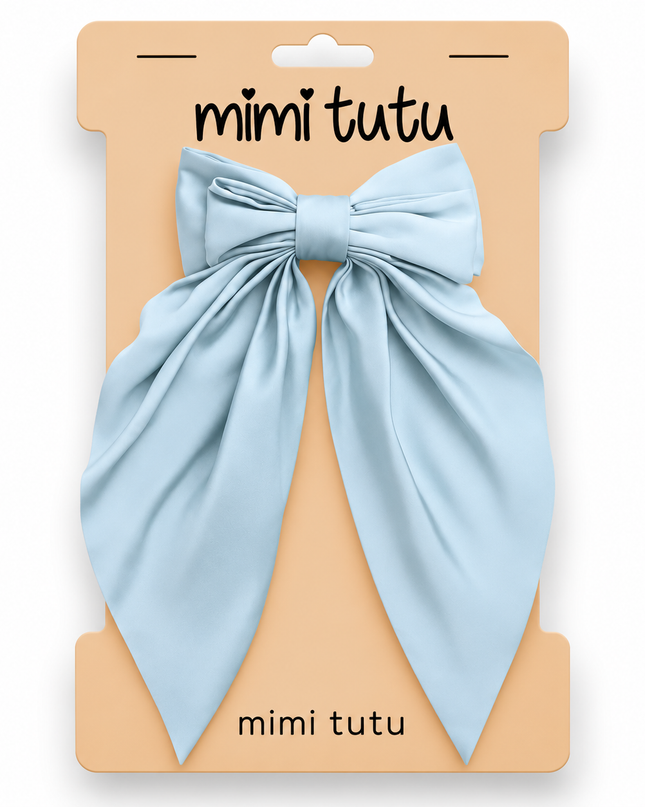 kids atelier mimi tutu Ribbon Bow Hair Clip