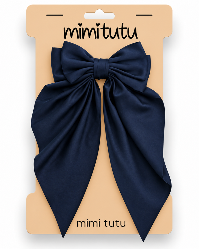 kids atelier mimi tutu Ribbon Bow Hair Clip