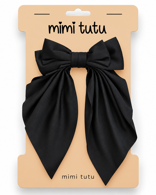 kids atelier mimi tutu Ribbon Bow Hair Clip