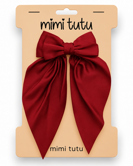 kids atelier mimi tutu Ribbon Bow Hair Clip