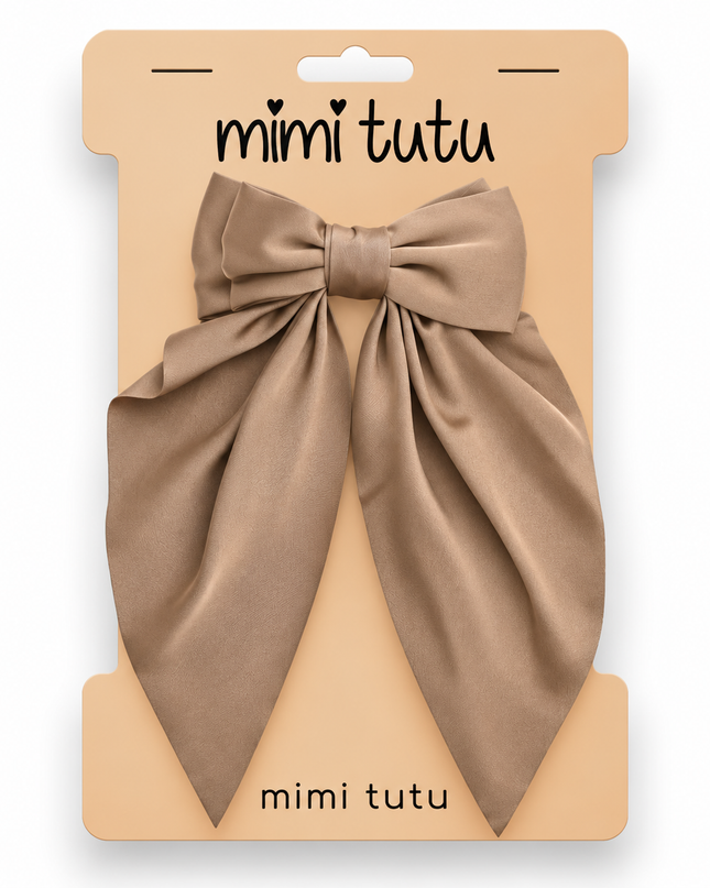 kids atelier mimi tutu Ribbon Bow Hair Clip