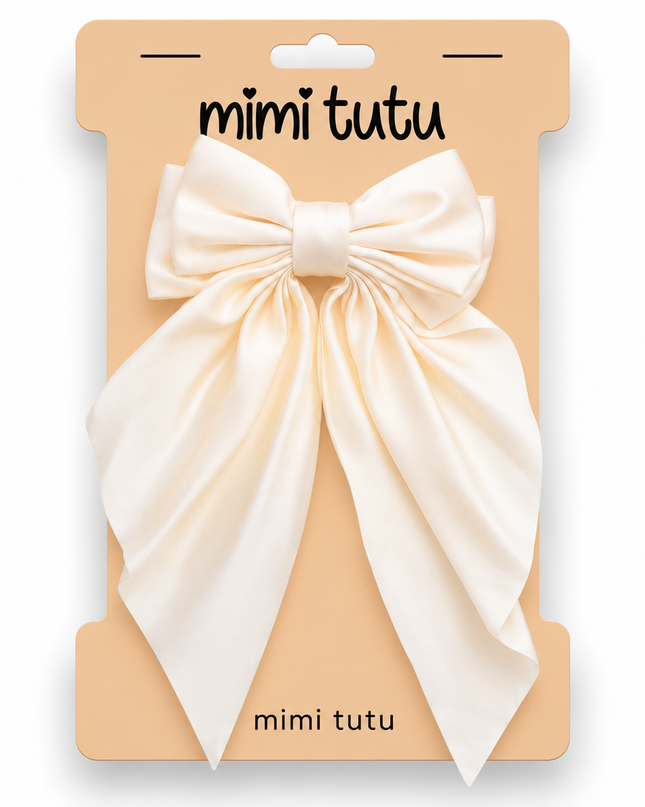 kids atelier mimi tutu Ribbon Bow Hair Clip