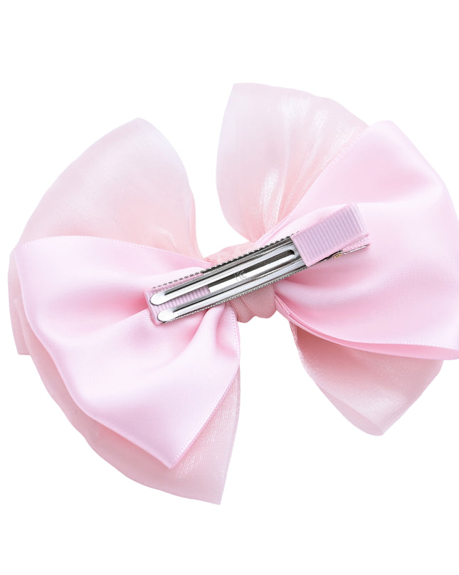 kids atelier mimi tutu Multicolor Satin Bow Clip Set