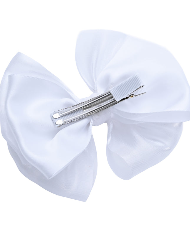 kids atelier mimi tutu Multicolor Satin Bow Clip Set