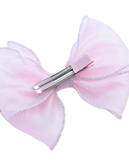 kids atelier Mimi Tutu Multicolor Glitter Bow Hair Clip Set