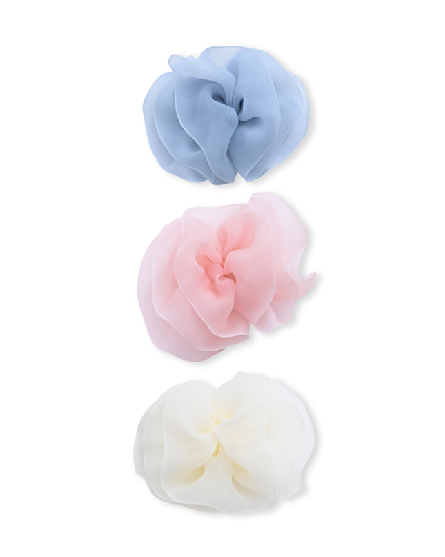 kids atelier mimi tutu Multicolor tulle Bow Hair Clip Set