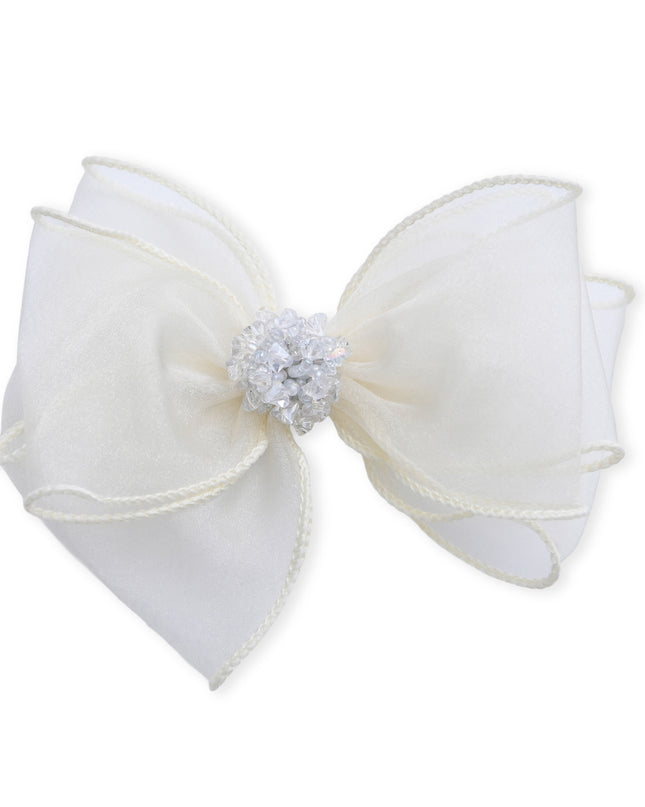 kids atelier mimi tutu Multicolor Crystal Accent Bow Set  