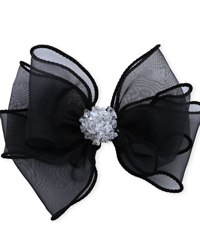 kids atelier mimi tutu Multicolor Crystal Accent Bow Set  